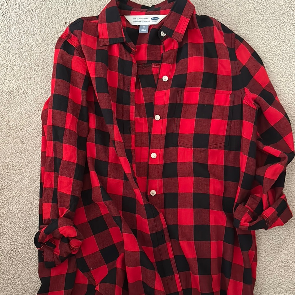 Black and Red Flannel